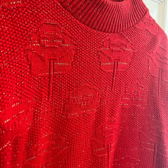 Red Sweater, Christmas Vintage - Picture 2 of 2